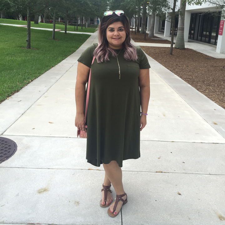 How to style your Lularoe Carly dress-Including the flower knot! 